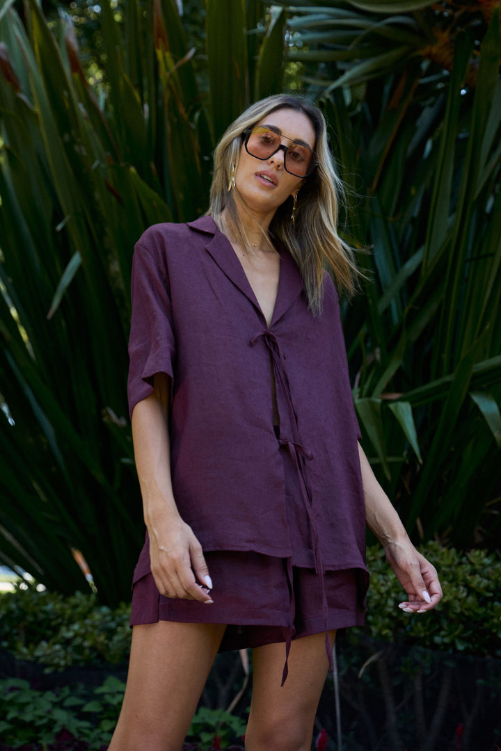 TIDE SHIRT MAROON