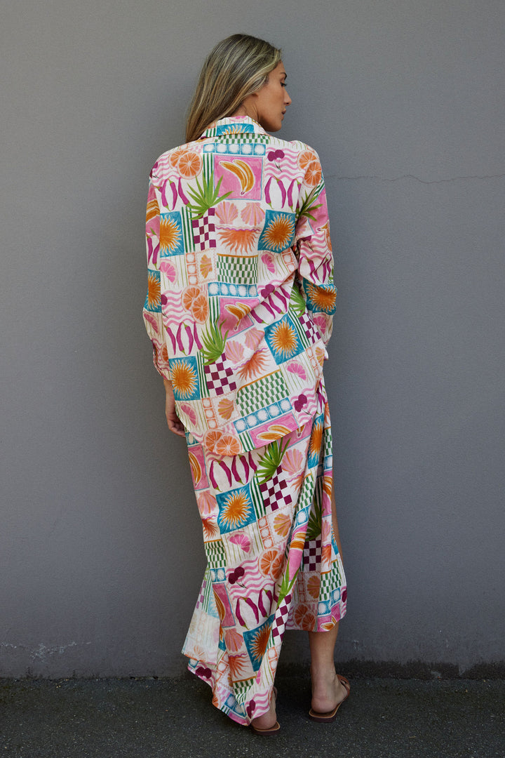 BAGGY SHIRT PINK FIESTA