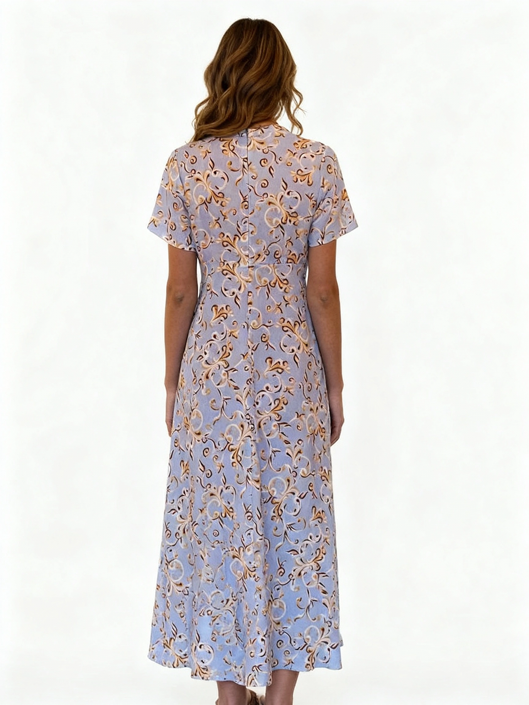 YAMBA DRESS SCROLL