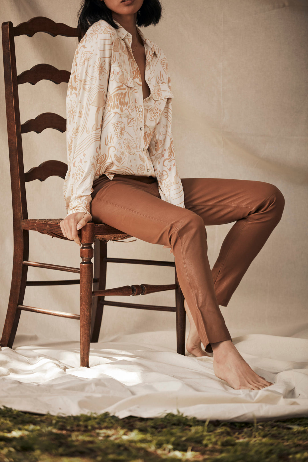 ELWOOD LEGGING CARAMEL TAN